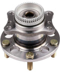 Front view of Beefed Up Rear Wheel Bearing And Hub Assembly With Abs For Hyundai Elantra 2011 Through 2016 Veloster 2012 Through 2016 Kia Forte