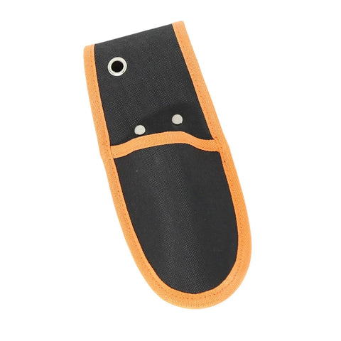 Heavy Duty Tool Pouch Built Tough With Reinforced 600D Fabric And Riveted Seams For Electricians Carpenters Skilled Trades Crews, front view.