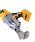 Jiawu Cordless Electric Metal Shears With 360 Degree Rotating Head And Led Light, showcasing alloy blades for smooth cuts.