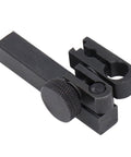 OPPWONG dial indicator holder with aluminium alloy adaptor clamp, black bar attachment and knurled knob