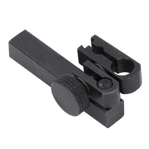 OPPWONG dial indicator holder with aluminium alloy adaptor clamp, black bar attachment and knurled knob