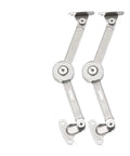 Adjustable Lift Up Cabinet Door Hinge With 75 90 110 Degree Opening Angles Easy Install Two Sizes A And B For Cabinet Doors And Furniture Flaps Smooth Controlled Movement Adjustable Support Rod 2 Pack