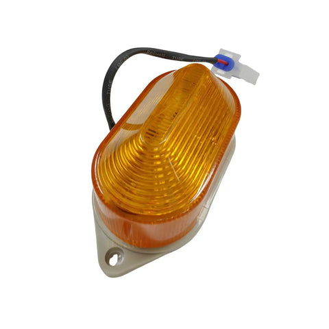 Rock Solid Heavy Duty Beacon Strobe Light 00000740 Working Lamp For Hydraulic Electric Scissor Lift Job Site Safety Gear With Ip65 Waterproof Rating And Bright Yellow Led