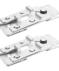 Heavy Duty Sectional Couch Connectors Pack Of 5 With Adjustable Straps Snap Together Modular Sofa Fast No Sweat Installation Heavy Clips.