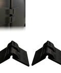 Adhesive Monitor Connector 2-Pack For Triple Screen Setup With Tool-Free Hinge For Sim Racing Alignment No Clamp Design