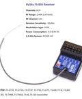 Ultra Lightweight 2.4Ghz 6CH AFHDS2 Receiver For RC Cars And Boats with visible FlySky FS-BS6 label and connector pins