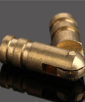 20Pcs Copper Barrel Hinges Set For Cabinets And Jewelry Boxes, durable pure copper, 20mm x 4mm, smooth rotation, on dark background