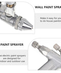 Beavorty Professional Aluminum Pneumatic Air Paint Sprayer Gun for Furniture and Automotive Equipment Repair close-up of nozzle.