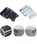 Deep Groove Ball Bearings With Double Rubber Seals, 2 Pieces, 6 Hole Fit For Cabinet Furniture Hinges, Flight Case Latches