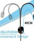 Adjustable 40cm gooseneck design of Bedside Wall Mounted Reading Light With Touch Dimmable 3W LED And Three Color Temperatures