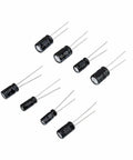 DIY Friendly Electrolytic Capacitor Kit With 24 Values And 240 Pieces, inline aluminum caps from 0.1uF to 1000uF