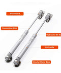 Stainless Steel Door Closer For Doors And Cabinets With Soft Close Hydraulic Gas Lift Strut Adjustable Tension Universal Non Handed Design