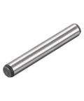 One Eighth Inch By Seven Eighth Inch Dowel Pins, Heat Treated Alloy Steel For Extra Hardness, Bright Finish, Side View