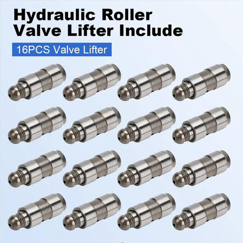 16 Piece Hydraulic Valve Lifter Set For 1.4L L4 Engines Compatible With Buick Encore Cadillac ELR Chevrolet Cruze Limited