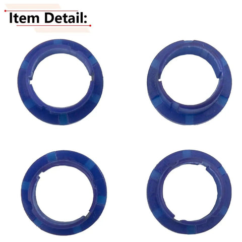Transmission Shift Bushing Kit For Toyota 133884 OEM, 4 Pc Pack, blue plastic gear shifter bushings for secure fit
