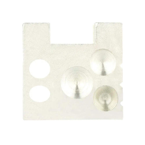 Pro Grade Watch Repair Tool Set For Movement Change And Riveting Stainless Steel Watch Block with circular dies