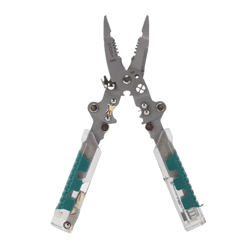 Top Notch Versatile Wire Stripper Pliers For Household Electrical Jobs with ergonomic handles and dual functions for cutting and crimping.