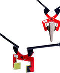 Badass Heavy Duty Granite Moving Clamps And Stone Paver Lifter With Tough Manganese Steel Build and Non Slip Rubber Jaws for lifting stone.