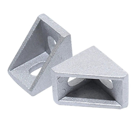 24 Sets 2020 Aluminum Extrusion Corner Brackets Kit With 48 T Nuts And Screws For 6mm Slot 2020 Series Aluminum Profile Connectors