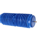 No Sweat 5 Inch Rubber Pattern Paint Roller For Walls Easy Diy Decorating Tool with reusable blue rubber design.