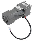 90W Variable Speed AC Gear Motor With 110V Single Phase Power 0-135 RPM Output 10K High Torque Includes Speed Controller And Gear Box