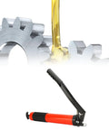 Double Rod Grease Tool With Aluminum Alloy Head For Equipment And Vehicles, Beefy High Pressure Manual Grease Gun, 600cc Capacity