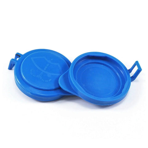 Ford Focus Windshield Washer Fluid Reservoir Cap Replacement for 2011-2015, OE 1708196 BM51-17632-AA Compatible, blue cap