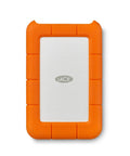 Rugged Mini 4TB 2.5 Inch Portable External Hard Drive For PC Mac iPad iPhone With Password Protection in orange casing
