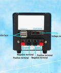 Outdoor Emergency Power Generator With Hand Crank USB Charging 20W Portable Power Station showing USB ports and voltage controller