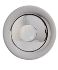 Heavy Duty Polished Chrome Tub Drain Plug Pull Style Bathtub Stopper With Smooth Coarse Threading Push To Close Rock Solid Bathroom Fixture