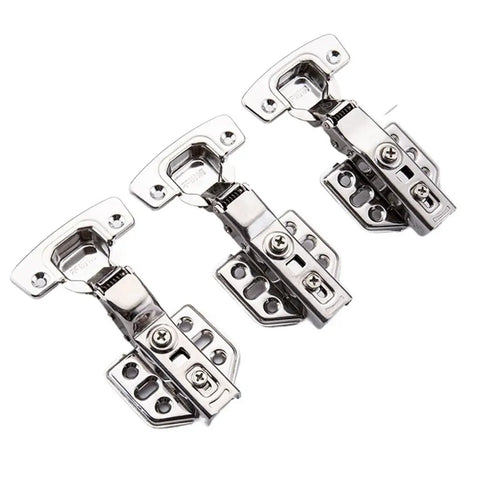 Stainless Steel Door Hinge With Hydraulic Damper Soft Close For Cabinet Doors And Cupboards Built To Last Easy Install 1 Piece Reliable