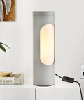 Shabbat Friendly No Switch Twist Top Reading Lamp Kosher Lamp Silver Table Lamp And Night Light For Living Room Or Bedroom T10 LED Bulb Included 4W Eqv 40W 400LM 3000K on table
