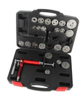 24 Piece Brake Piston Wind Back Tool Kit With 45 Steel And 118psi High Efficiency Universal Fit For Most Cars Pneumatic Rewind
