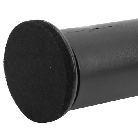 Close-up of the sponge base on Barbell Loading Pin Steel Weight Holder For DIY Gyms, 250 lb Capacity