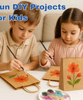 DIY Kraft Paper Bags 200 Pack 110 GSM Thick 18x7x18.5 Inch Twisted Handles Recyclable Eco Friendly Bulk Bags For Kids Art Crafts