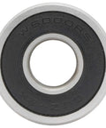 Close-up of Two Pack Deep Groove Ball Bearings With Double Rubber Seals 0.3937 In ID X 1.0236 In OD X 0.3150 In Width And 10 Mm X 26 Mm X 8 Mm