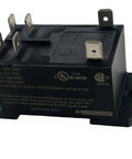 Heavy Duty Power Relay 230V Coil, 30A At 250 Or 277 VAC, DPST NO 2NO With 6 Tab Quick Connect, DIN Rail Or Panel Mount
