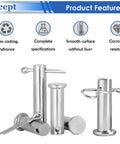 132Pcs Clevis Pin Assortment Kit With 304 Stainless Steel Cotter Pins And Carbon Steel Clevis Pins for DIY and repairs.