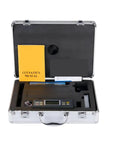 No Sweat Portable Surface Roughness Tester Ra Rz Gauge Digital Texture Measuring Instrument in aluminum case with manual.