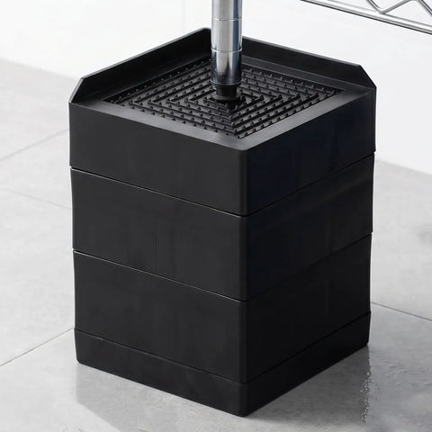 Square Silicone Furniture Leg Pads With Awesome Non Skid Grip Giving Extra Height Boost To Sofa And Chair Legs Keeping Floors Safe