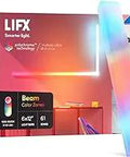 Beam Smart Light Bar 6 Piece Kit With Multicolor LEDs, 33 Watts, and packaging displaying ambient lighting effect