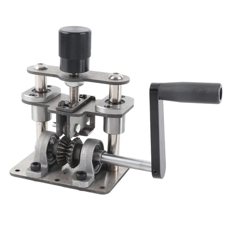 Heavy Duty Stainless Steel Wire Stripping Machine For Electric Drills featuring hand crank for 2 to 20mm diameter wires.