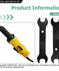 Two Pack Pro Grade Replacement Grinder Wrench Set For Popular Die Grinders, Durable OEM Style Wrench Compatible With 4287 Type 101