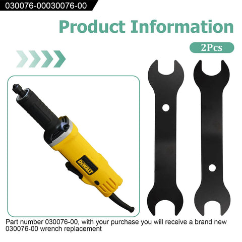 Two Pack Pro Grade Replacement Grinder Wrench Set For Popular Die Grinders, Durable OEM Style Wrench Compatible With 4287 Type 101