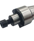 KinRite 2-inch face mill arbor, steel, with threaded end and clamp nut for CNC milling