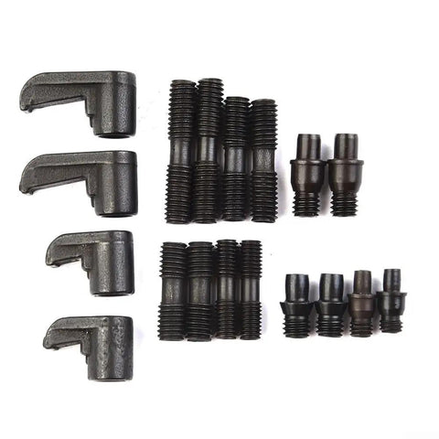 Pro Grade CNC Turning Tool Holder Platen and Clamp Kit with HL1814 HL2414 MCS625 MCT617 CTM513 CTM613 CTM617 Screws and Pins, clamping parts