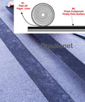 65 Ft By 3 In Self Adhesive Bitumen Patch Tape For Asphalt Crack Sealing And All Weather Repairs installed on pavement