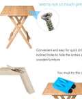 One Hand Aluminum 15 Degree Woodworking Angle Drill Guide Pocket Hole Jig Kit on wooden table with screw example