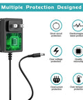 21V 1A Mini Chainsaw Battery Charger For Li Ion Power Tools with multiple protection, visible plug and cord, compatible with Aker Saker Seyvum O Conn Mini Chainsaws.