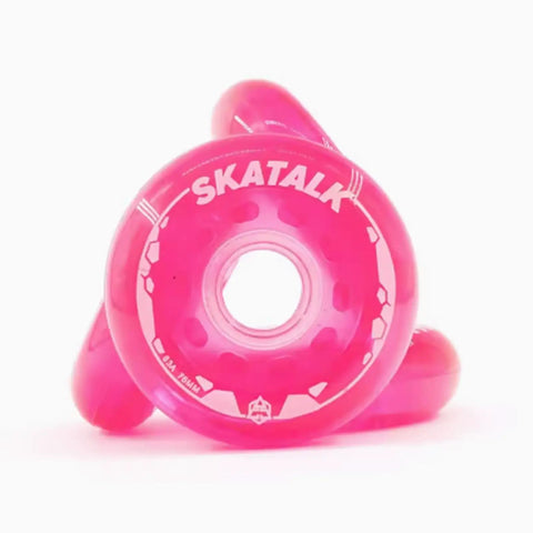 Inline Roller Skate Wheels 62mm 83A Blue 4 Pack For Outdoor And Indoor Use Replacement Blade Wheels With High Performance PU Bearings